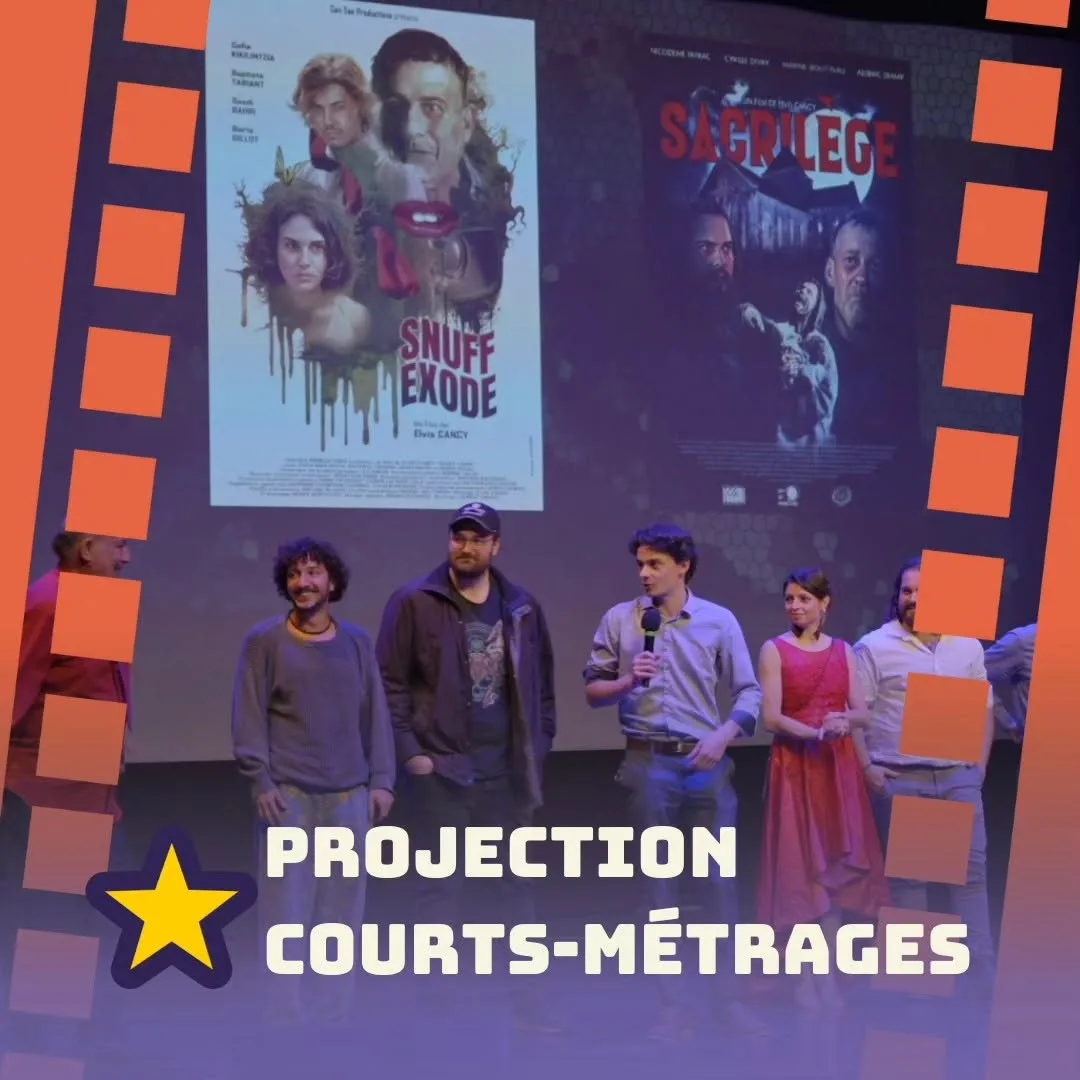 Elvis Cancy sur scène - Présentation de son film Snuff Exode