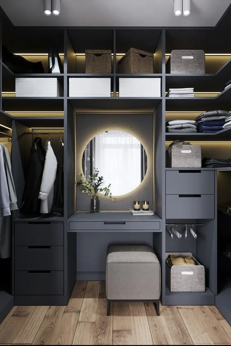 Buanderie / Dressing réalisé sur mesure par Ambiance Cuisine à Ruelle sur Touvre - Cuisiniste en Charente